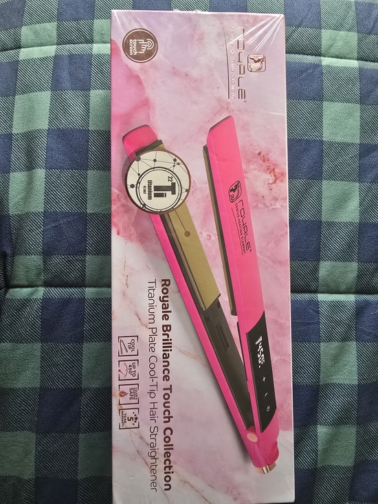 Royale Hot Pink Tourmaline Titanium Flat Iron